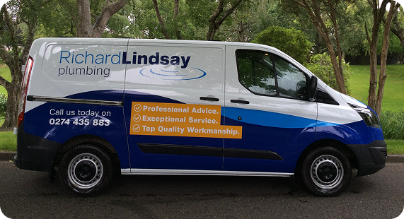 Richard Lindsay Plumbing Van